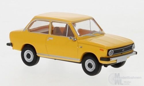 Brekina 27651 - DAF 66 dunkelgelb 1972 1:87