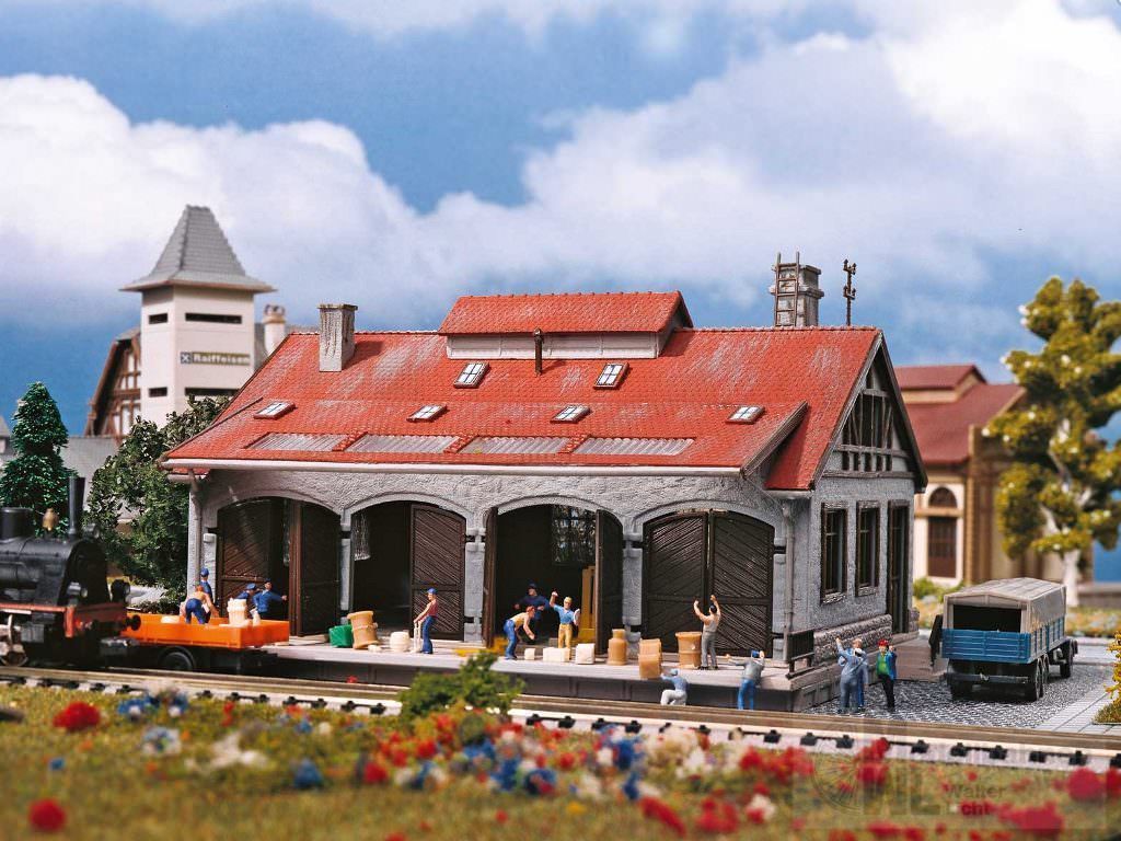 Vollmer 47545 - Lagerschuppen Retro-Serie N 1:160