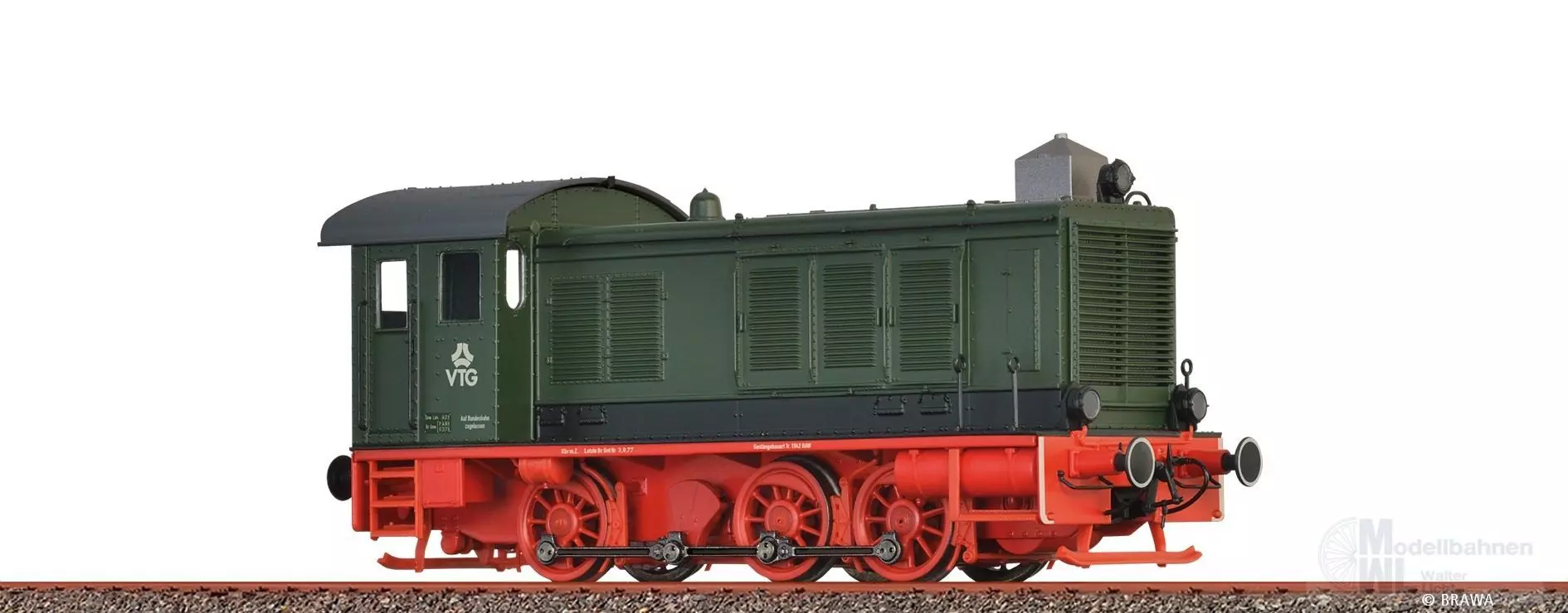 Brawa 40680 - Diesellok BR 236 VTG DB Betr.Nr. 6 Ep.IV H0/GL Sound