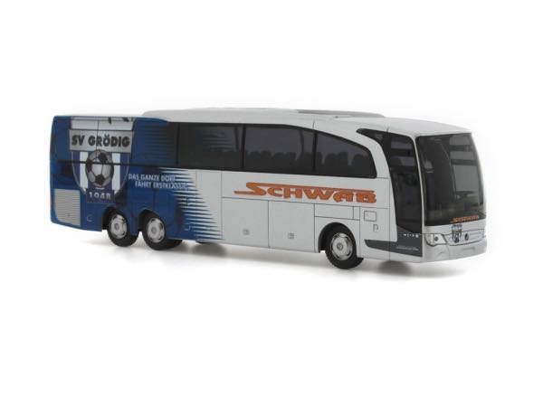 Rietze 66357 - Mercedes-Benz Travego M Schwab Reisen AT H0 1:87
