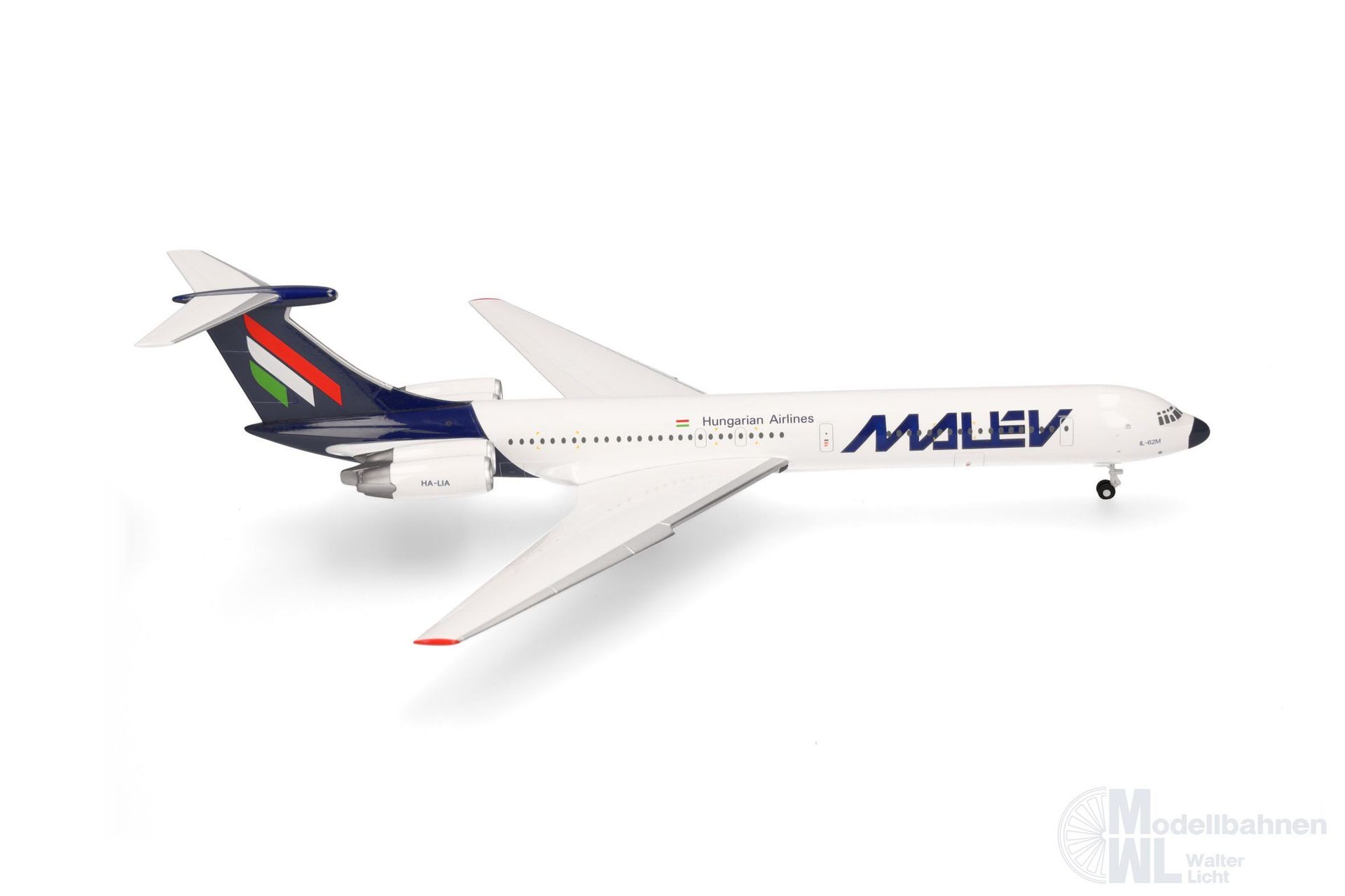 Herpa 573047 - Ilyushin IL-62M Malév 1:200 Herpa 573047 - Ilyushin IL-62M Malév 1:200