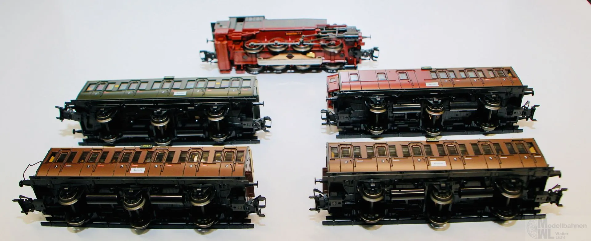 Märklin 26834 - MÄRKLIN - Zugpackung Berliner Vorortverkehr Dampflok T13 KPEV H0/WS DELTA