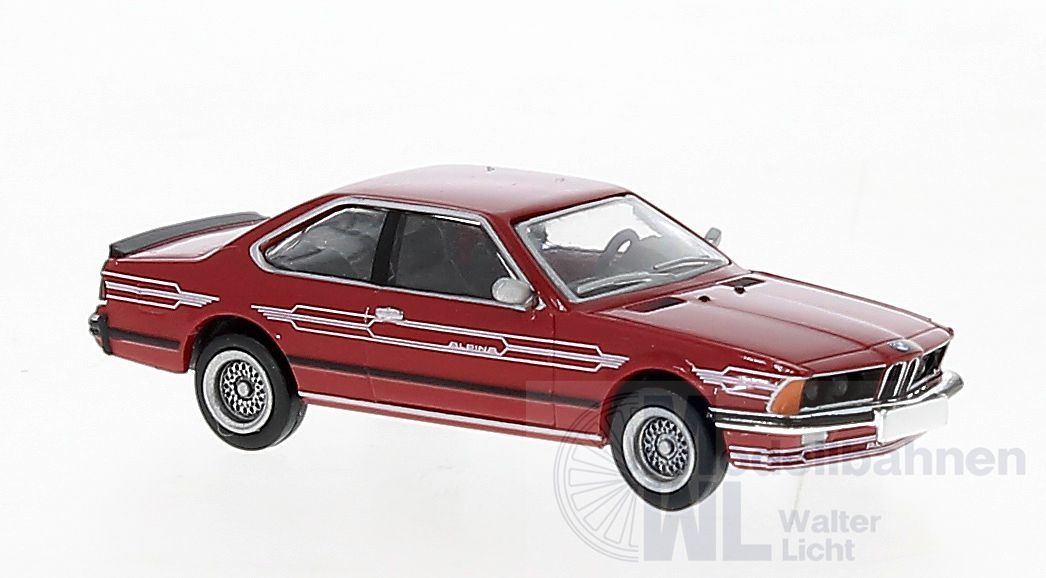 Brekina 24360 - BMW 635 CSi Alpina in rot H0 1:87