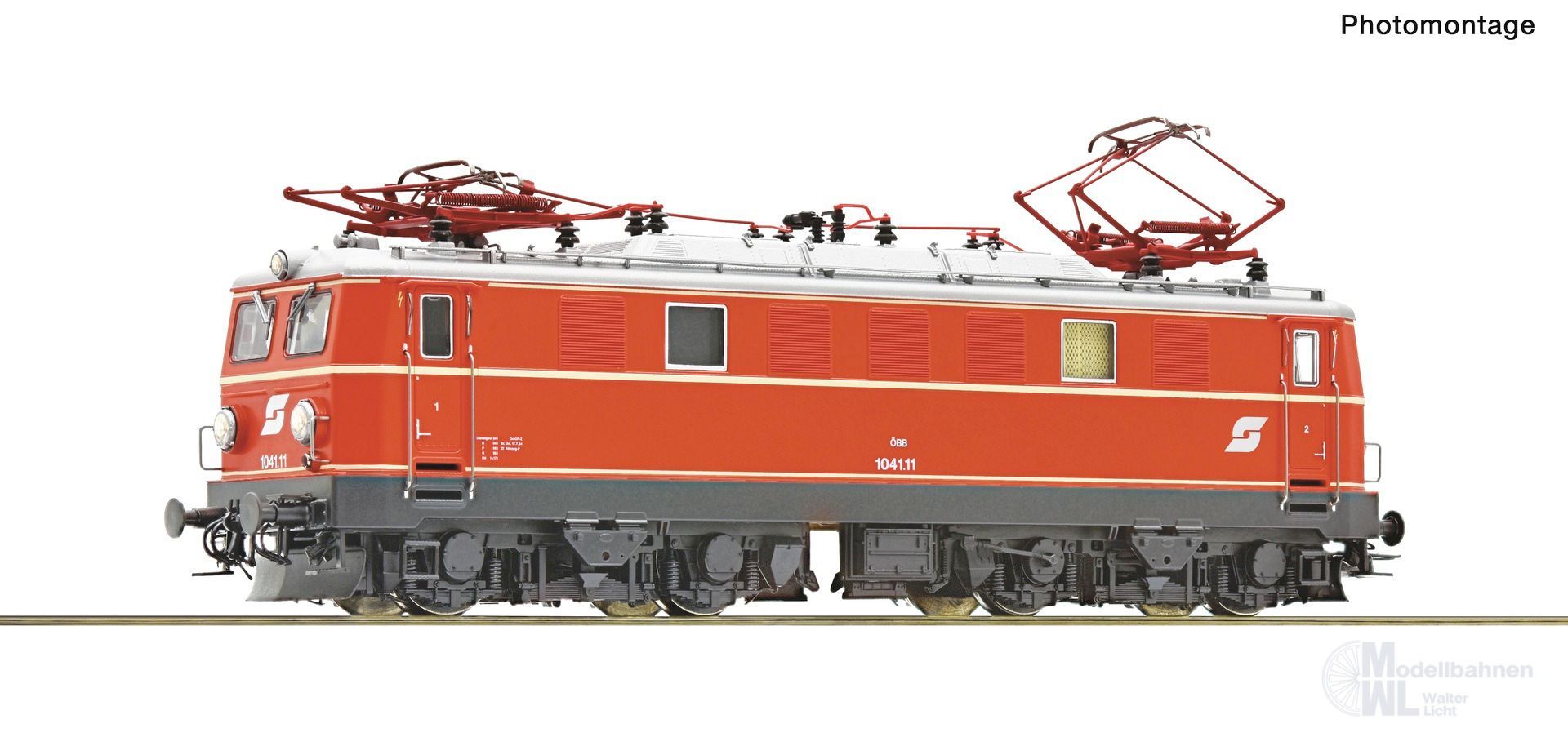 Roco 7510133 - E-Lok BR 1041.11 ÖBB Ep.IV H0/GL Sound Roco 7510133 - E-Lok BR 1041.11 ÖBB Ep.IV H0/GL Sound