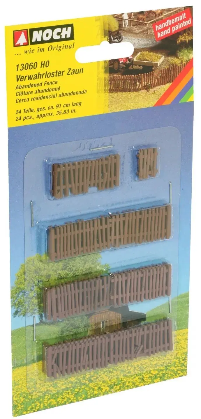 Noch 13060 - Verwahrloster Zaun H0 1:87