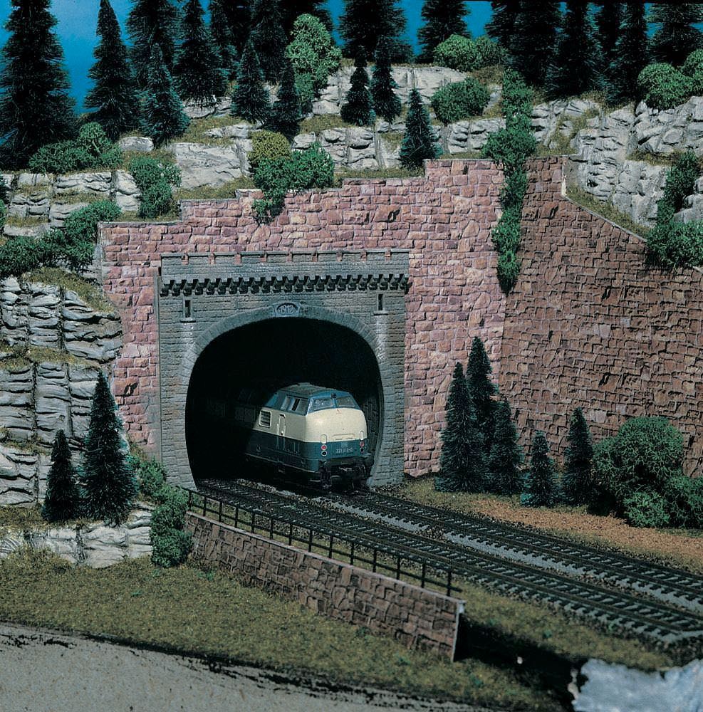 Vollmer 42502 - Tunnelportal zweigleisig H0 1:87