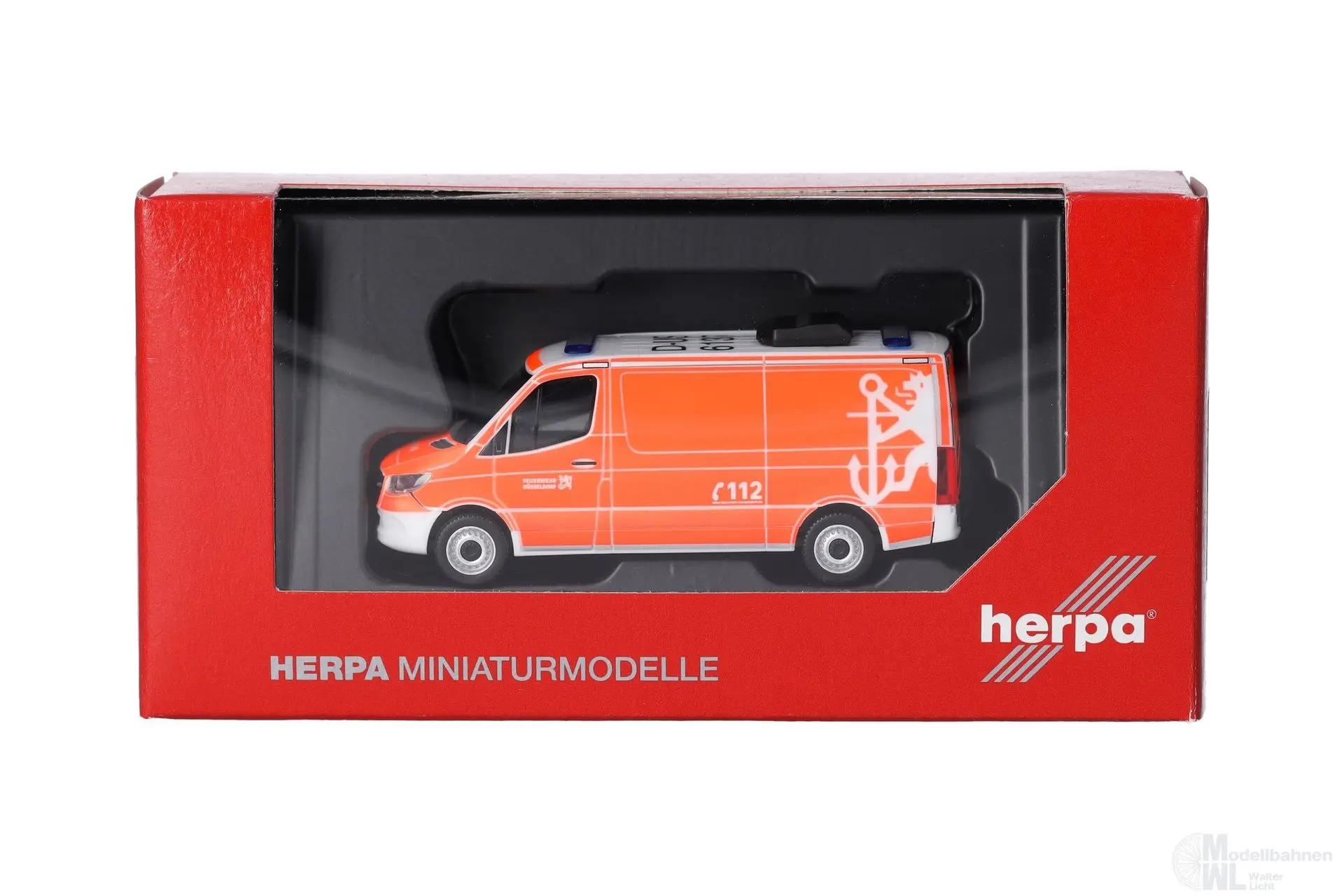 Herpa 099028 - Mercedes-Benz Sprinter 18 Halbbus FW Düsseldorf H0 1:87
