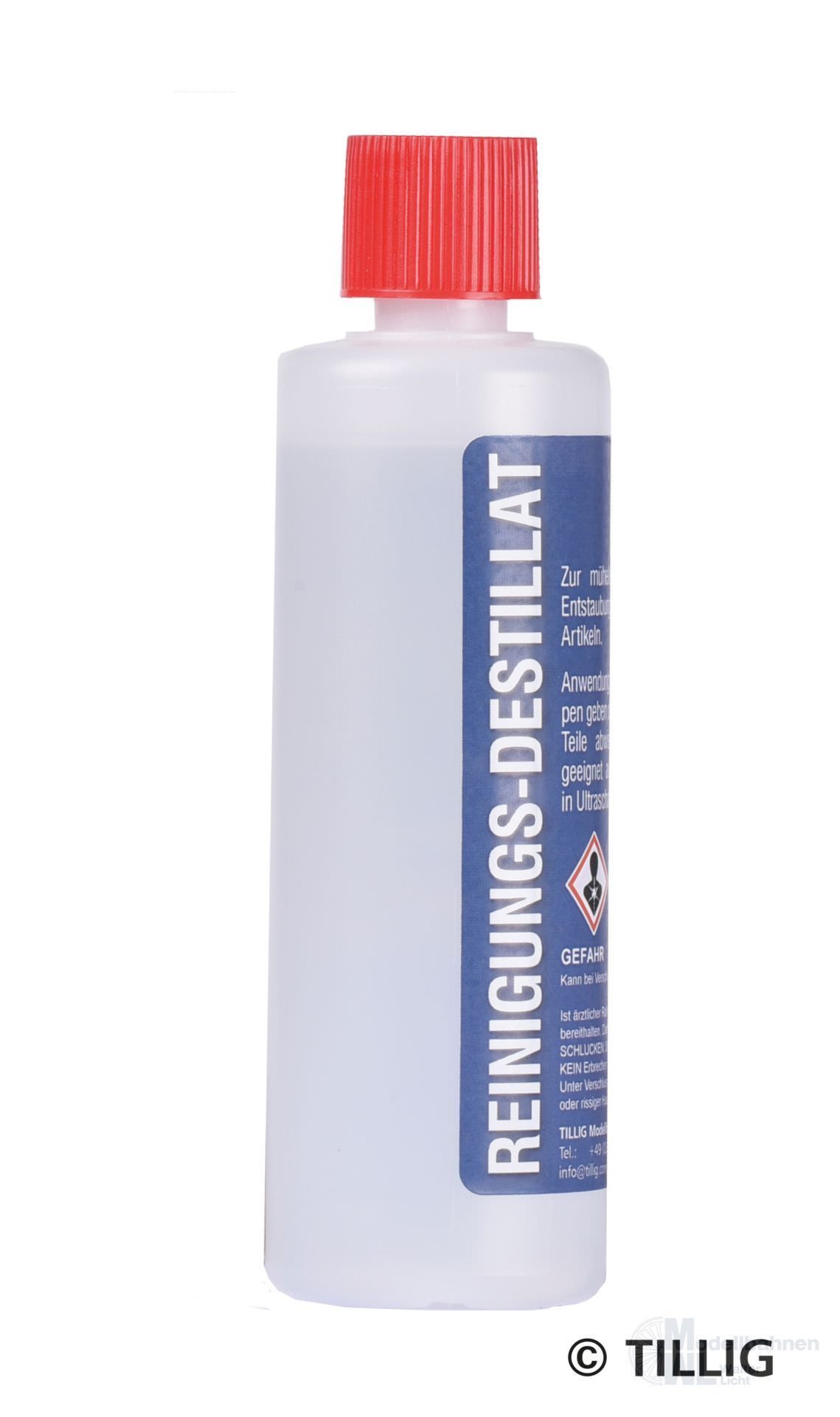 Tillig 08977 - Reinigungsdestilat Flasche 125 ml Tillig 08977 - Reinigungsdestilat Flasche 125 ml