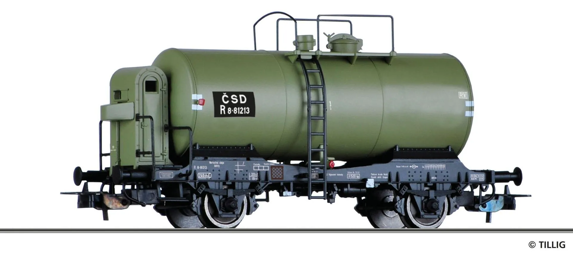Tillig 77026 - Kesselwagen CSD Ep.III Typ R H0/GL