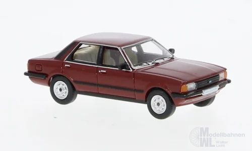 PCX-Models 870696 - Ford Taunus (TC3) dunkelrot 1979 H0 1:87