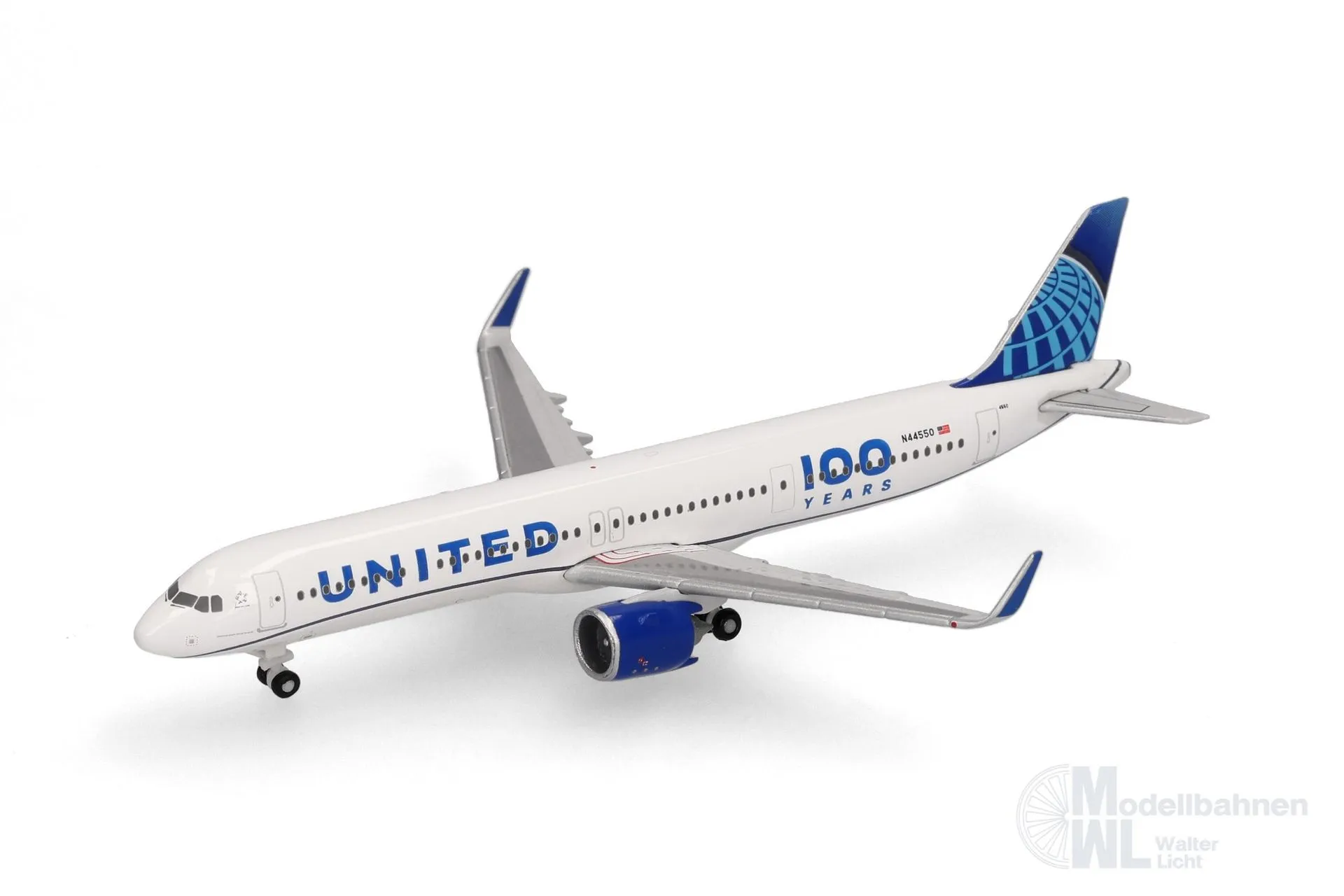 Herpa 539388 - Airbus A321neo United Airl. 100 Y 1:500