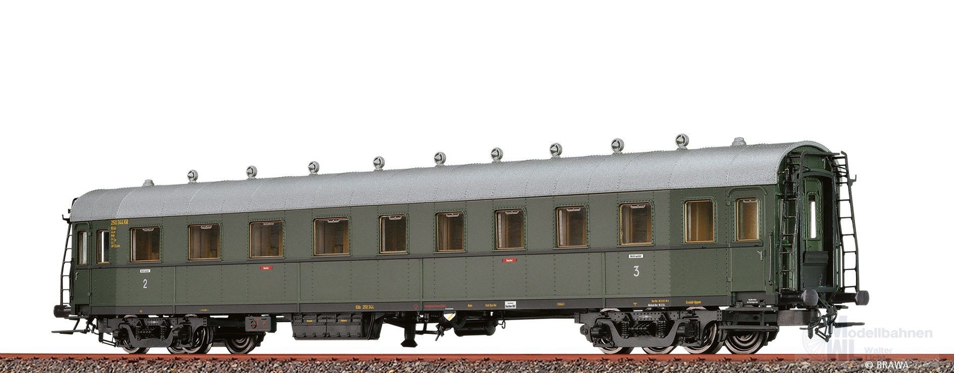 Brawa 45317 - Schnellzugwagen DB Ep.III 2/3.Kl. H0/GL