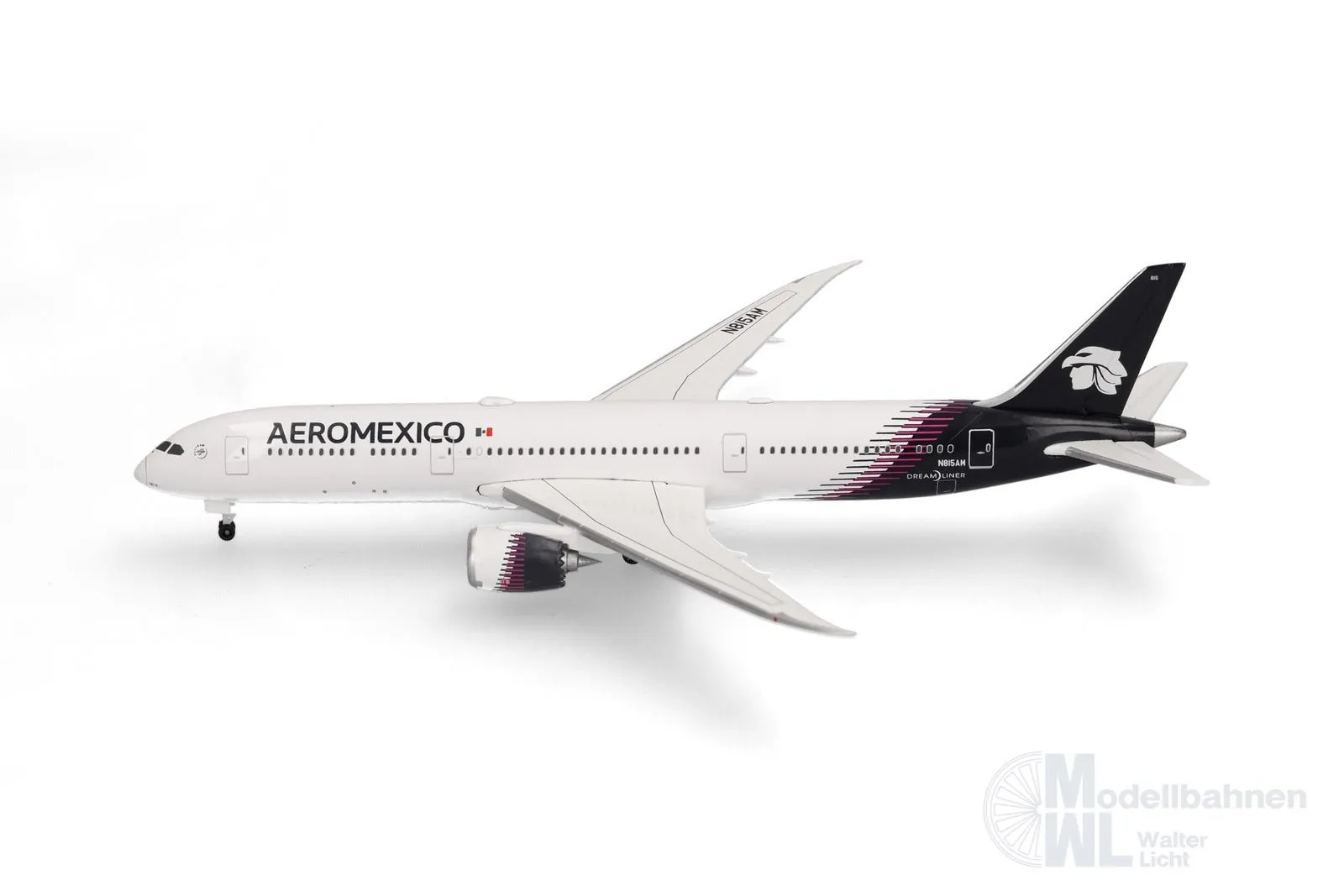 Herpa 539425 - Boeing 787-9 Dreamliner Aeroméxico 1:500