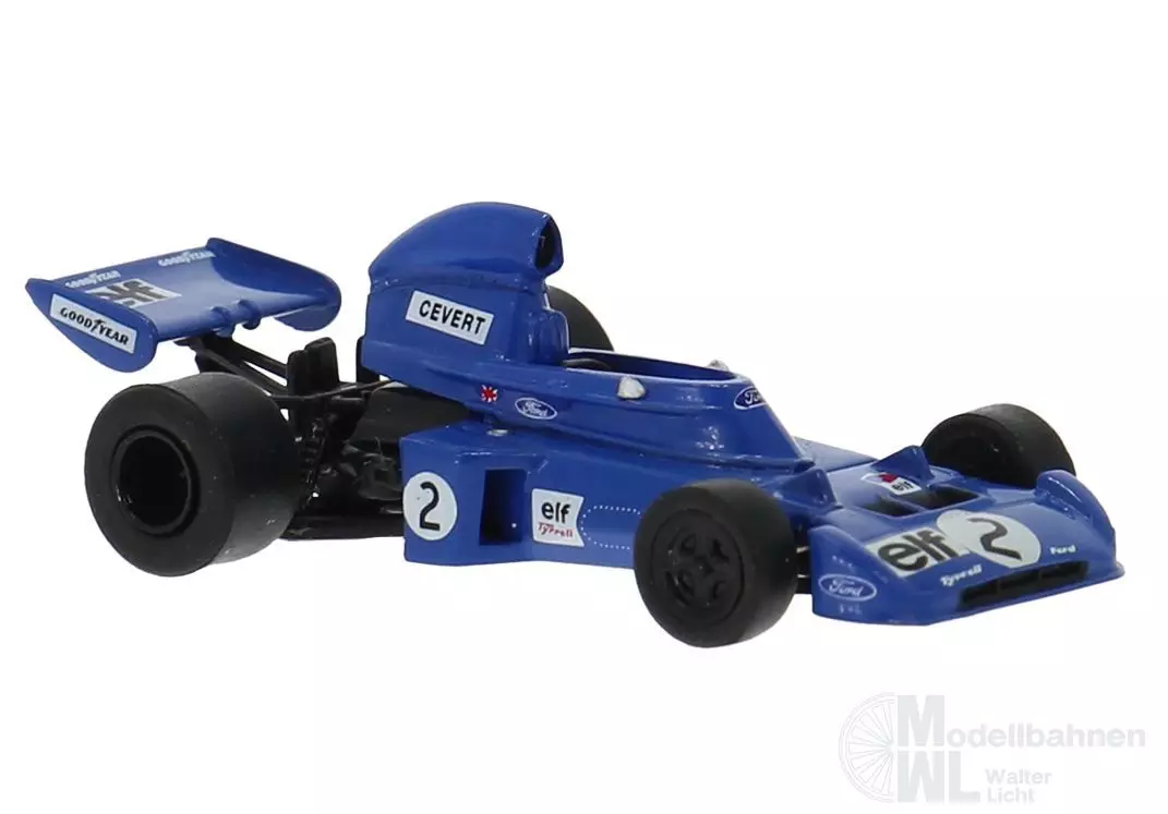 Brekina 22865 - Tyrrell 006 2 von Francois Cevert im GP Kanada ´72 H0 1:87