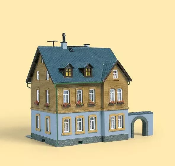 Auhagen 12258 - Werkswohnhaus H0 1:87 / TT 1:120