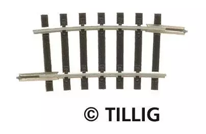 Tillig 83115 - Gleisstück gebogen R04 R267 mm / 7,5° TT 1:120