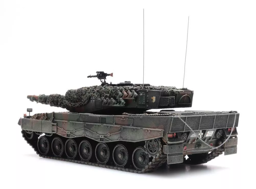 ARTITEC b.v. 6870110 - Panzer Leopard 2A4 Fleckentarnung Gefechtsklar Bundeswehr H0 1:87