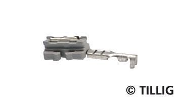 Tillig 83951 - Bettungsgleis-Schienenverbinder mit Anschluss TT 1:120