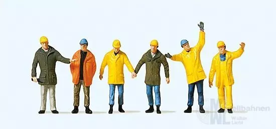Preiser 10423 - Arbeiter mit Schutzkleidung H0 1:87