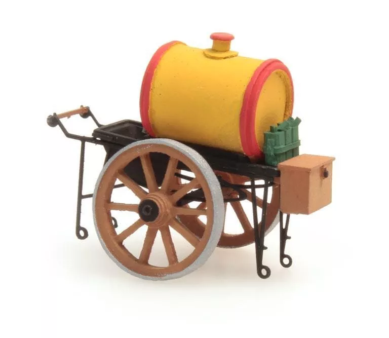 ARTITEC b.v. 387.25-YW - Ölwagen gelb H0 1:87