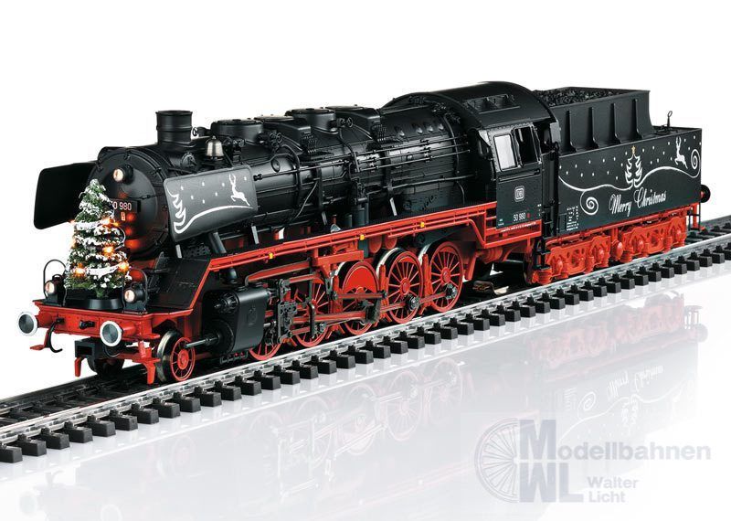 Märklin 37838 - MÄRKLIN - Dampflok BR 50 DB Ep.III WEIHNACHTSLOK H0/WS Sound
