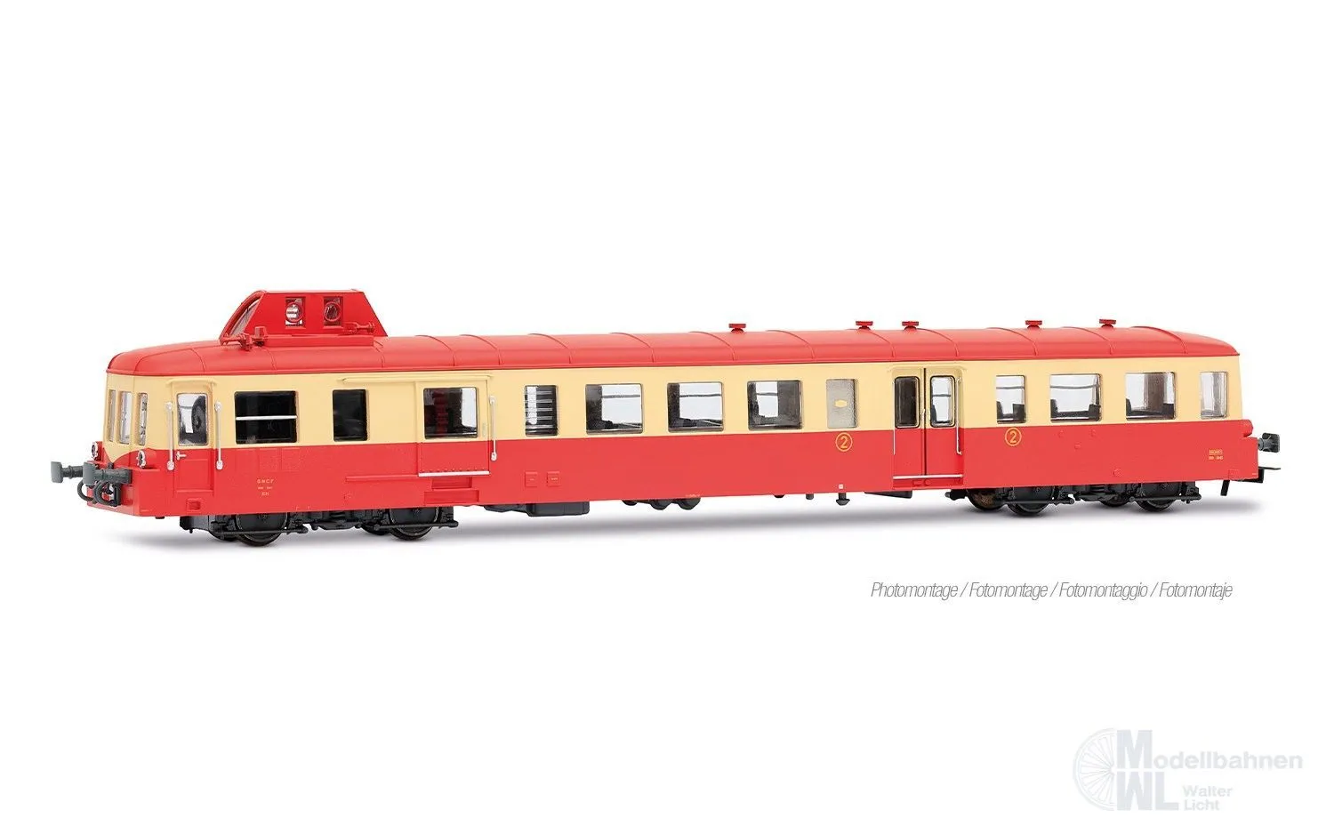 Jouef 2623 - Triebwagen X 3800 SNCF Ep.III/IV H0/GL