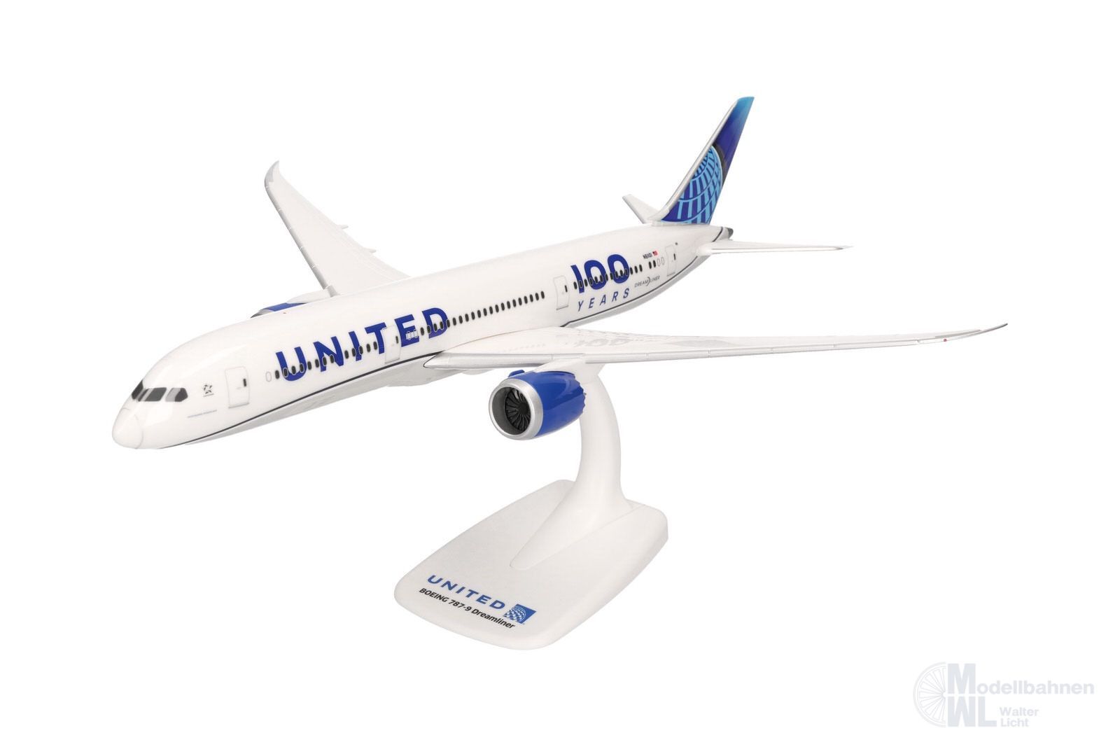 Herpa 614979 - Boeing 787-9 United 100 Years 1:200