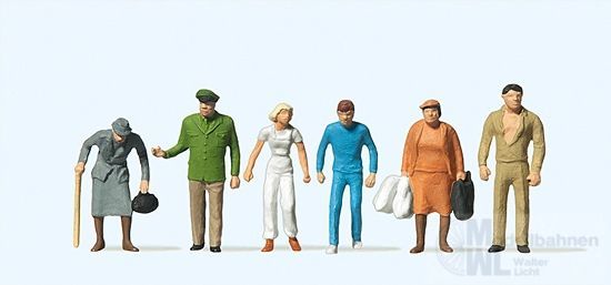 Preiser 14023 - Passanten, Polizist H0 1:87 Preiser 14023 - Passanten, Polizist H0 1:87
