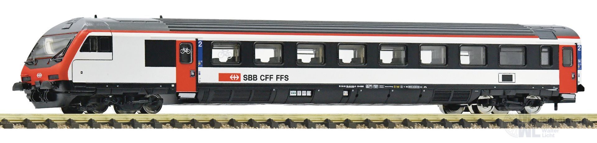 Fleischmann 6260018 - Steuerwagen SBB Ep.VI 2.KL. N 1:160