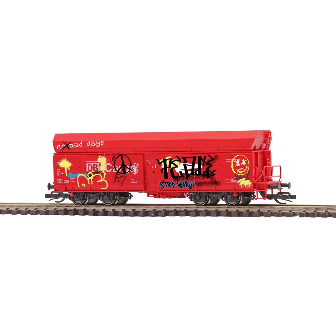 Busch 31327 - Kohlewagen Graffiti Fals 164  TT 1:120