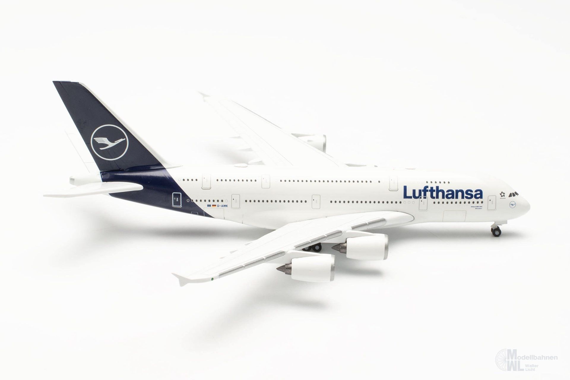 Herpa 533072-001 - Airbus A380 Lufthansa Düsseldorf 1:500