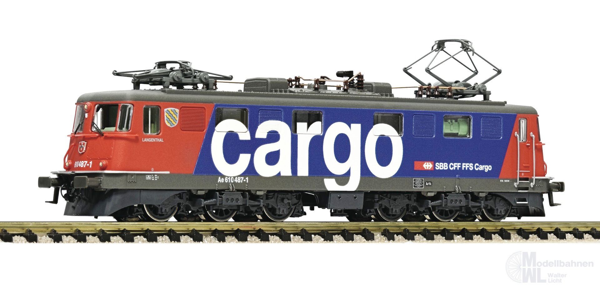 Fleischmann 7560063 - E-Lok Ae 610 SBB Cargo Ep.V N 1:160