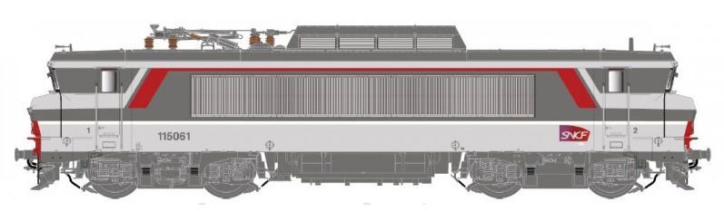 LS Models 10990 - E-Lok BB15061 SNCF Ep.VI Corail H0/WS
