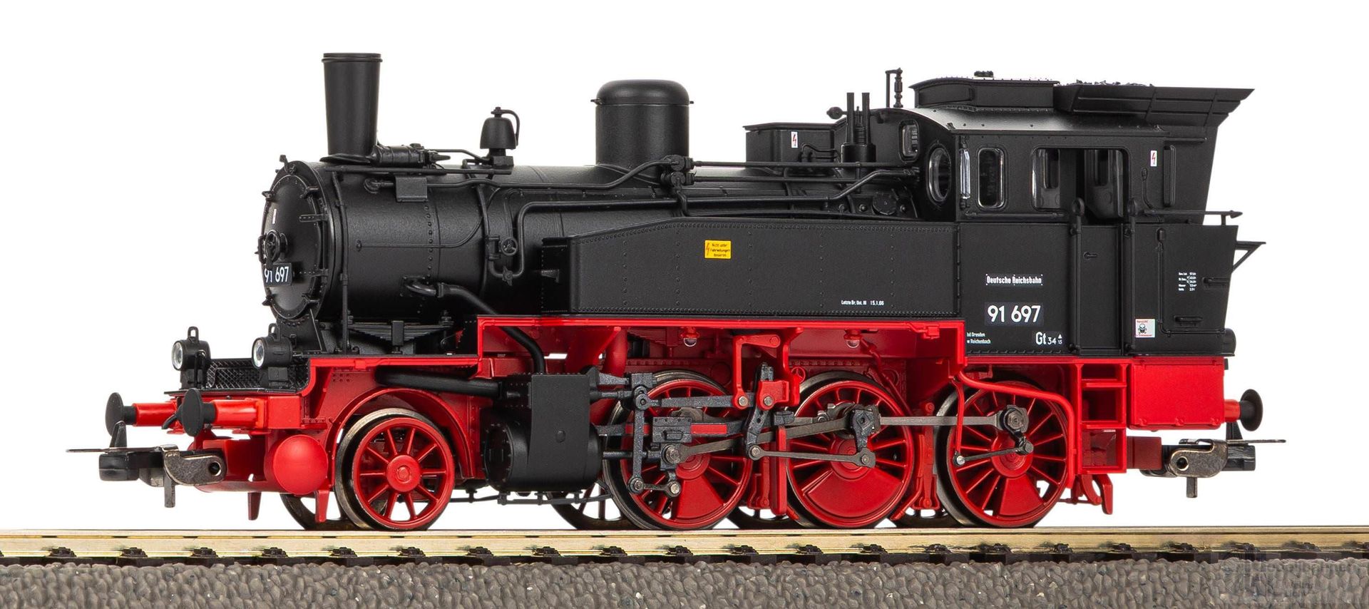 Piko 50734 - Dampflok BR 91.3 DR Ep.III H0/GL