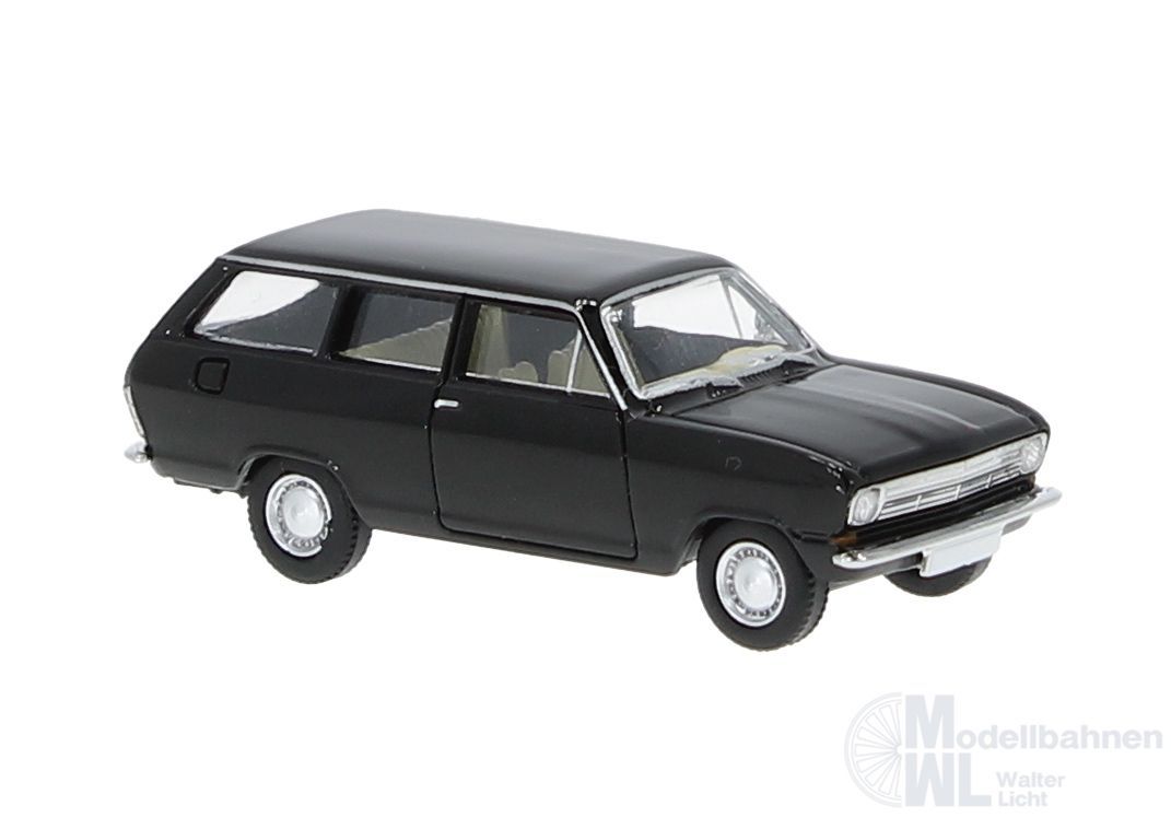 Brekina 20439 - Opel Kadett B CarAVan schwarz H0 1:87