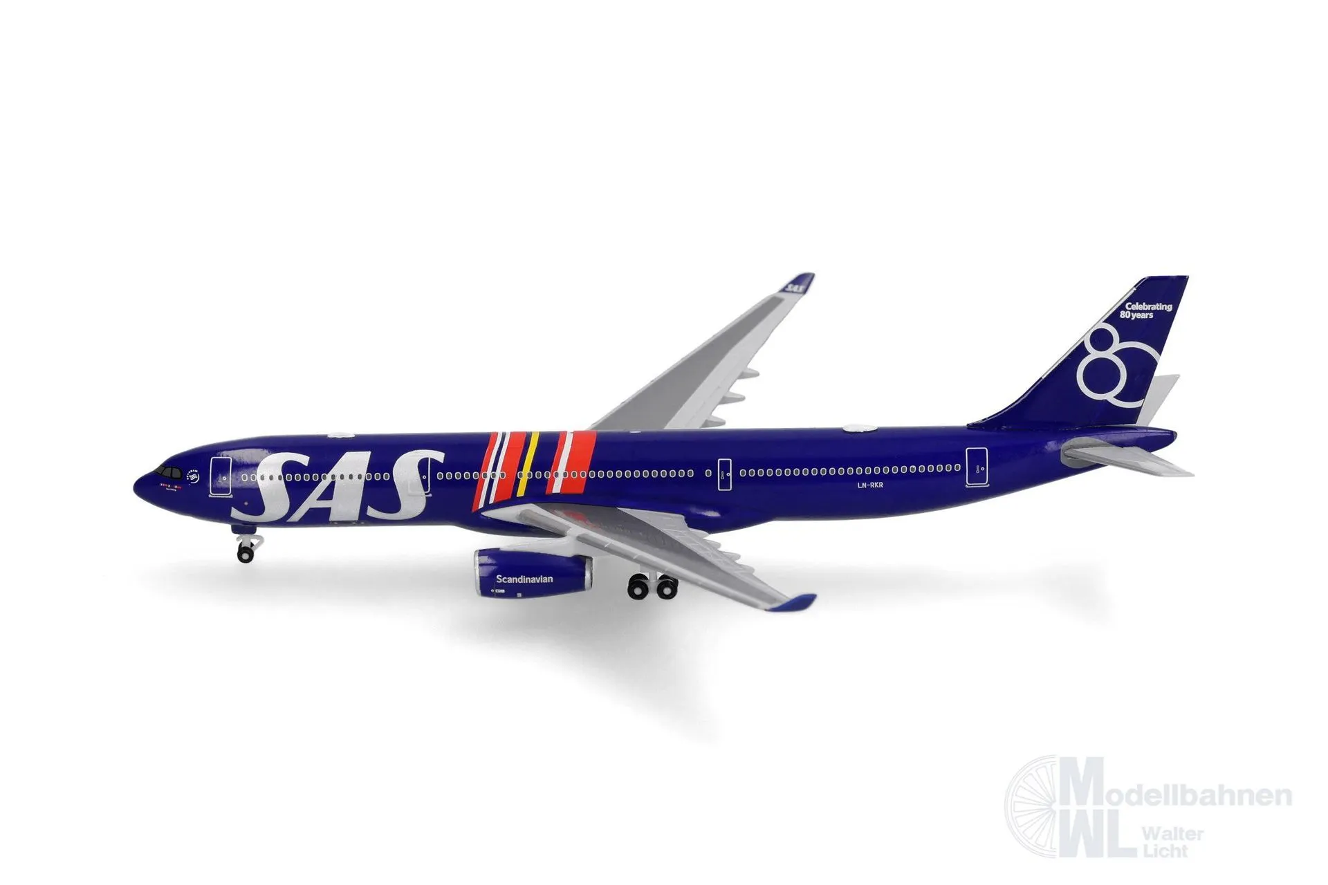 Herpa 539623 - Airbus A330-300 SAS 1:500