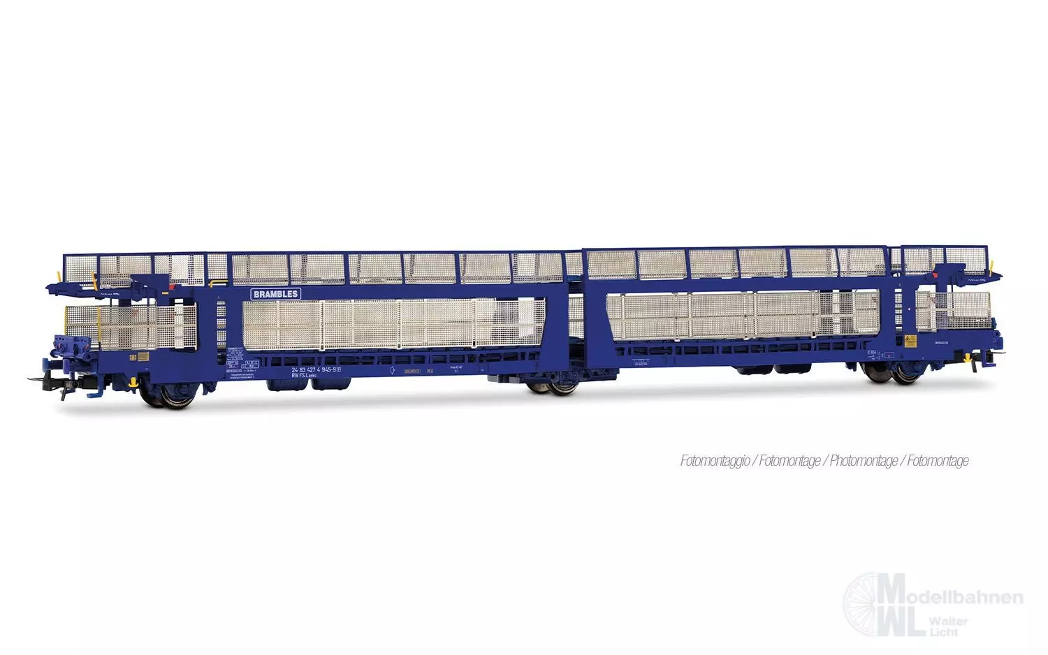 Rivarossi 6700 - Autotransportwagen FS Ep.V BRAMBLES H0/GL