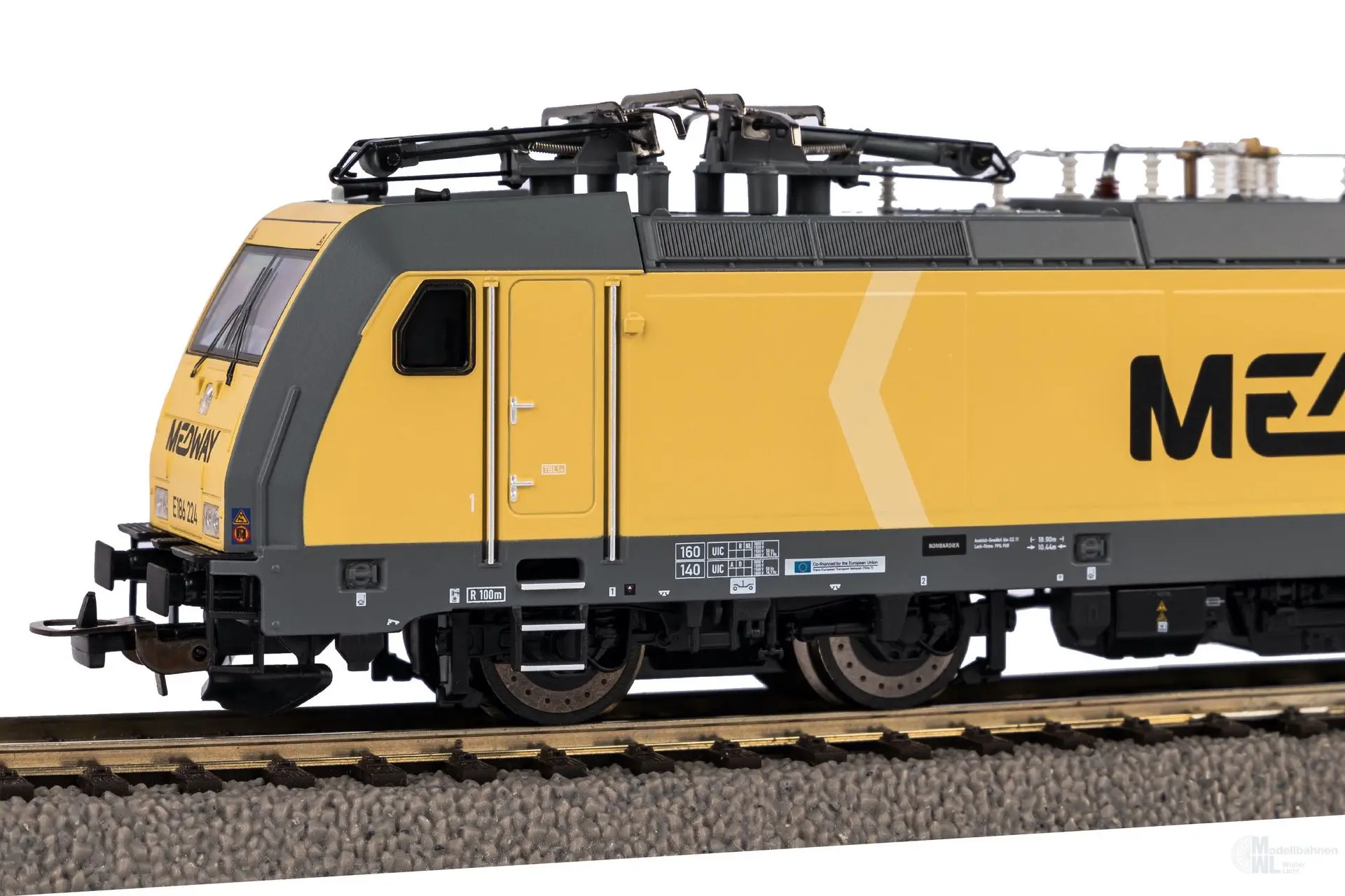Piko 21632 - E-Lok BR 186 Medway Ep.VI H0/WS Sound