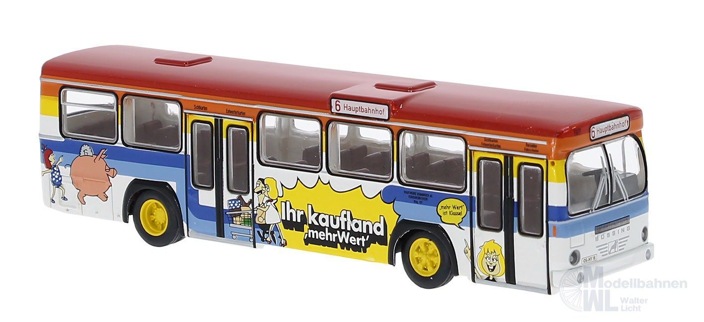 Brekina 59152 - Büssing BS 110V Kaufland Osnabrück H0 1:87
