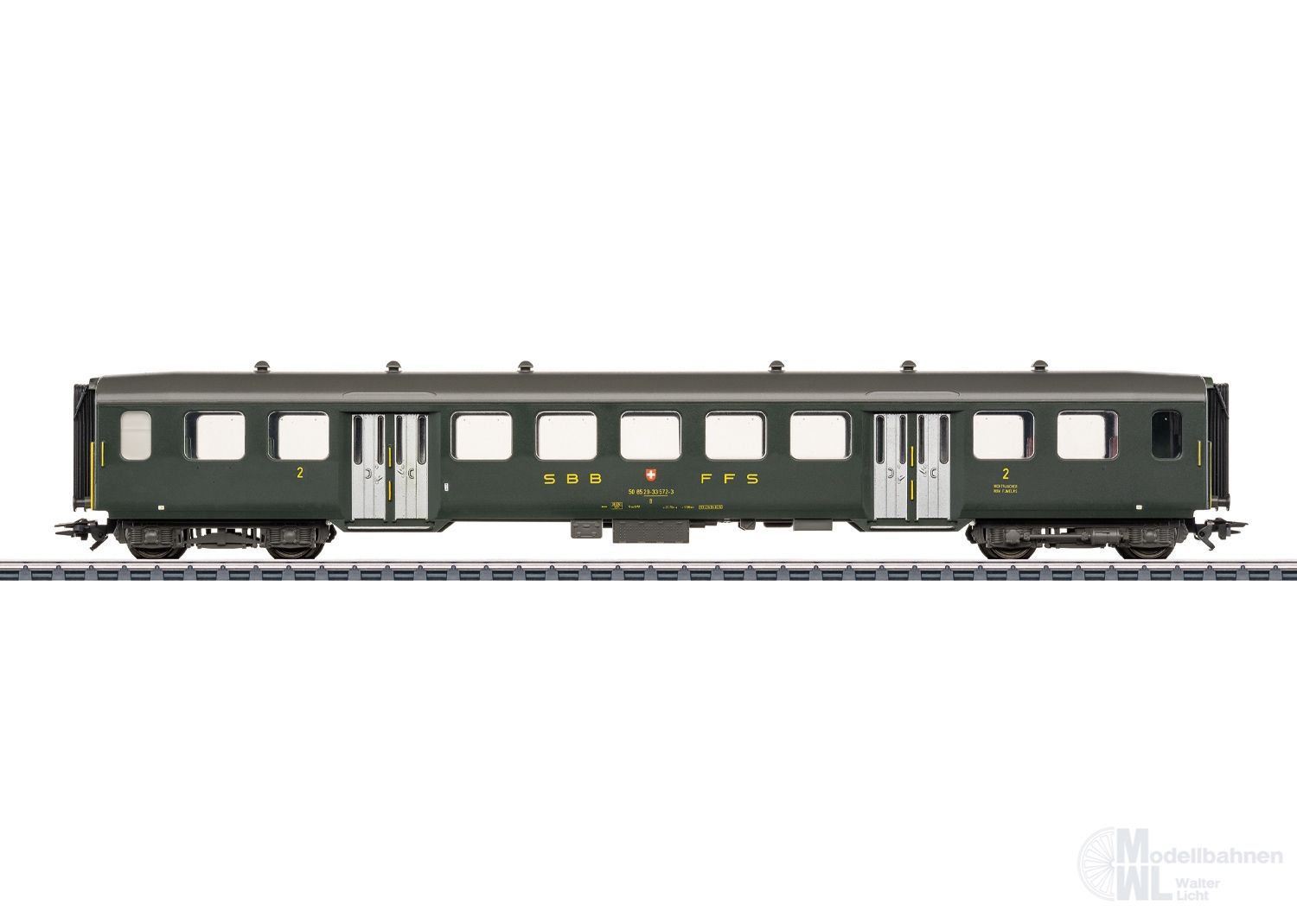 Märklin 43373 - Leichtstahlwagen SBB Ep.IV 2.Kl. H0/WS