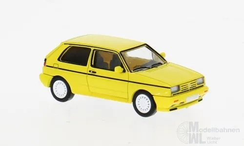 PCX-Models 871599 - VW Rallye Golf gelb 1989 H0 1:87