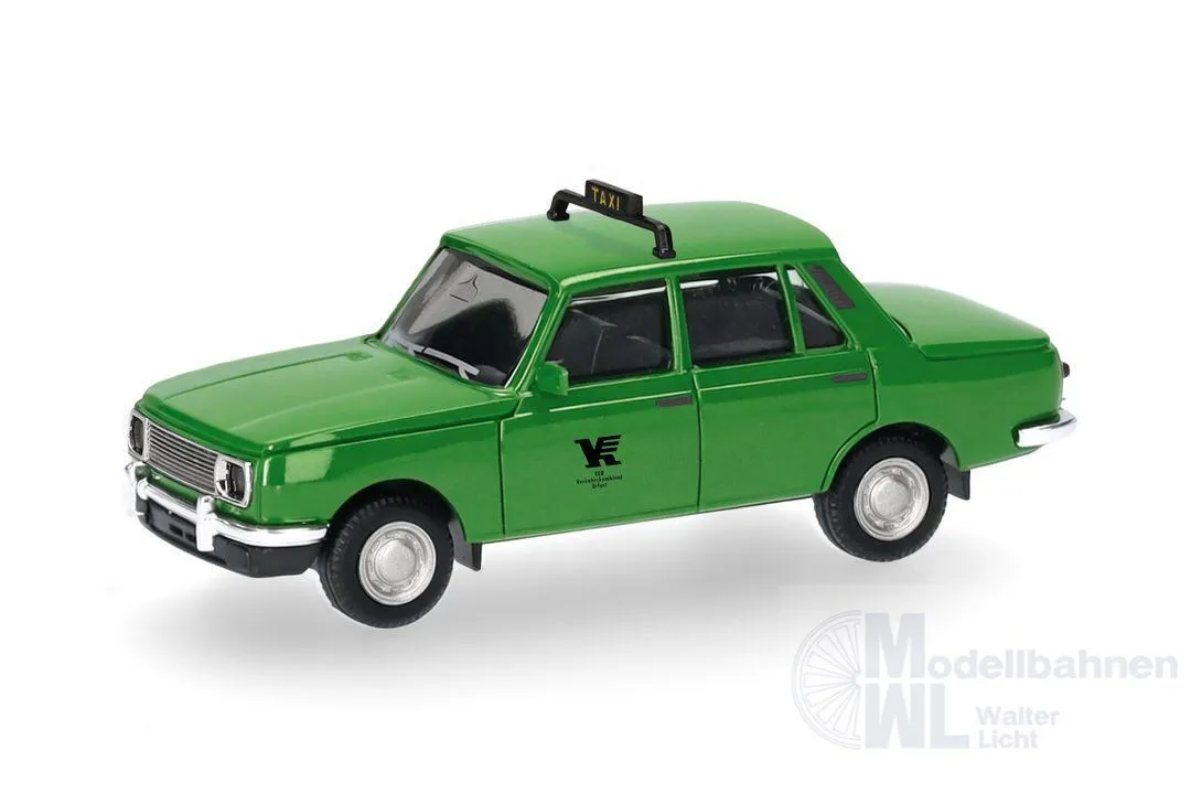 Herpa 099639 - Wartburg 353 66 Taxi, VEB Verkehrskombinat Erfurt H0 1:87