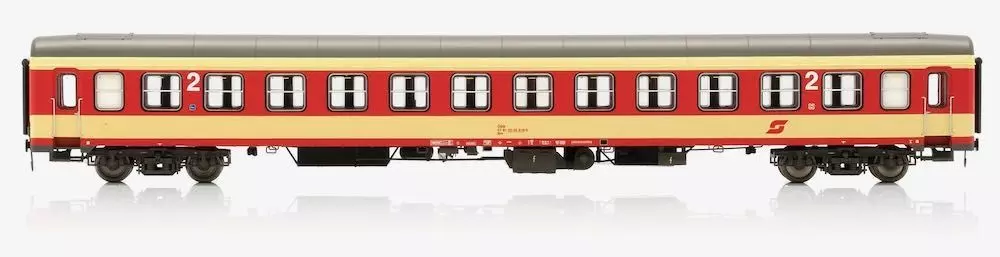 Jägerndorfer Modellbahn 91050 - Personenwagen ÖBB Ep.IV UIC-X Vorserie H0/GL