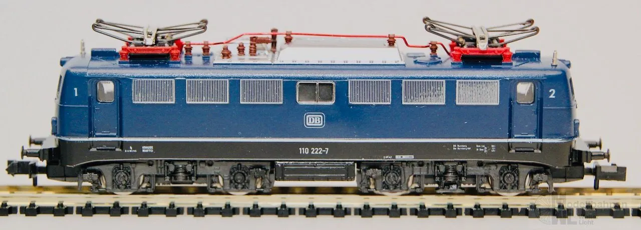 Fleischmann 7025 - FLEISCHMANN - E-Lok BR 110 222-7 DB Ep.IV N 1:160