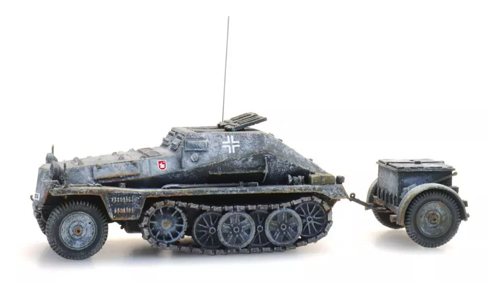 ARTITEC b.v. 6870355 - WM Sd.Kfz. 252 + Sd.Anh. 32 Winter H0 1:87