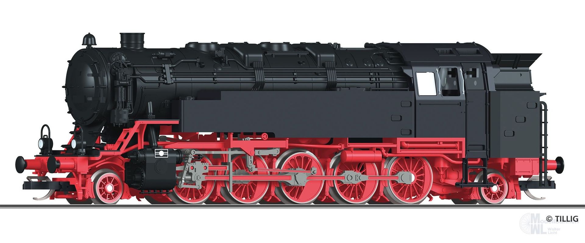 Tillig 02192 - Dampflok BR 84 DR Ep.III TT 1:120