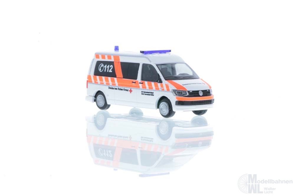 Rietze 53826 - Volkswagen T6 DRK Darmstadt-Mitte 1:87