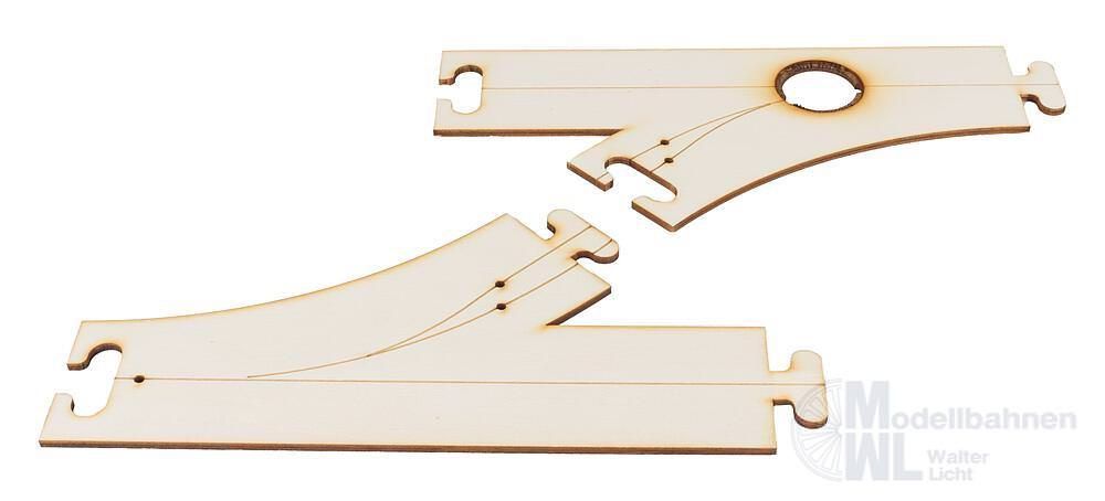 Faller 161939 - Laser-Street Abzweigung links und Einmündung 45° H0 1:87 Faller 161939 - Laser-Street Abzweigung links und Einmündung 45° H0 1:87