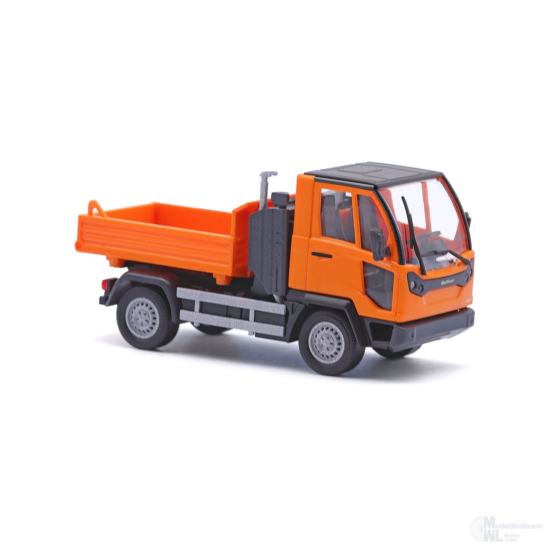 Busch 54700 - Multicar M31 orange Baujahr 2017 H0 1:87
