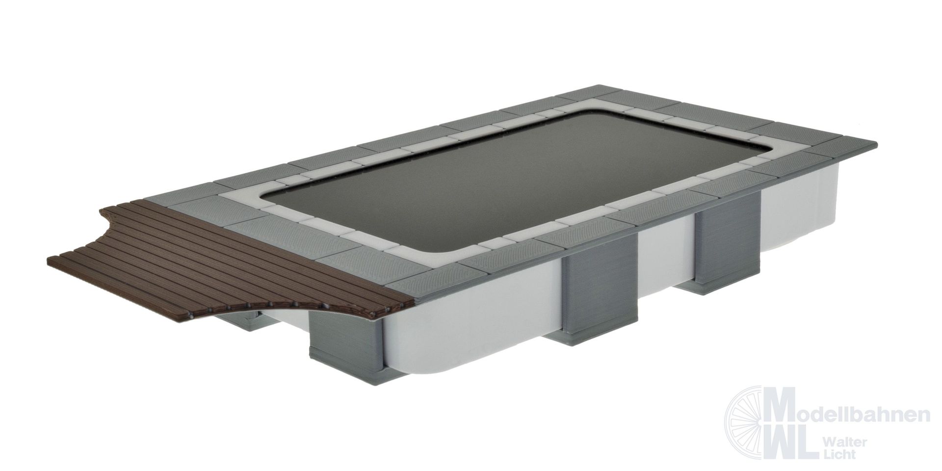 Viessmann 1240 - LCD Swimmingpool mit bewegter Wasserszene H0 1:87